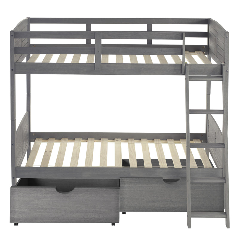 Donco Trading Company Kids Beds Bunk Bed 2010-TTAG_505-AG IMAGE 3