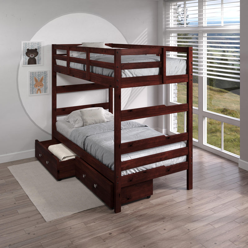 Donco Trading Company Kids Beds Bunk Bed 2305-TTCP_505-CP IMAGE 3