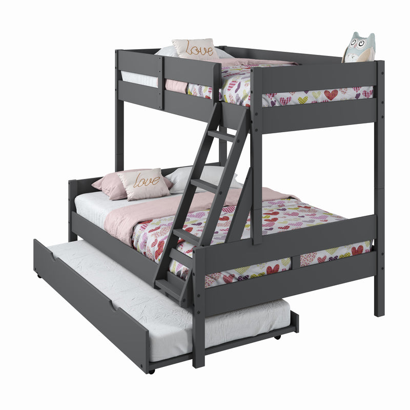 Donco Trading Company Kids Beds Bunk Bed 2316-TFDG_503-DG IMAGE 2