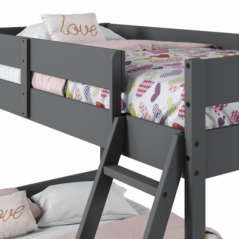 Donco Trading Company Kids Beds Bunk Bed 2316-TFDG_503-DG IMAGE 3