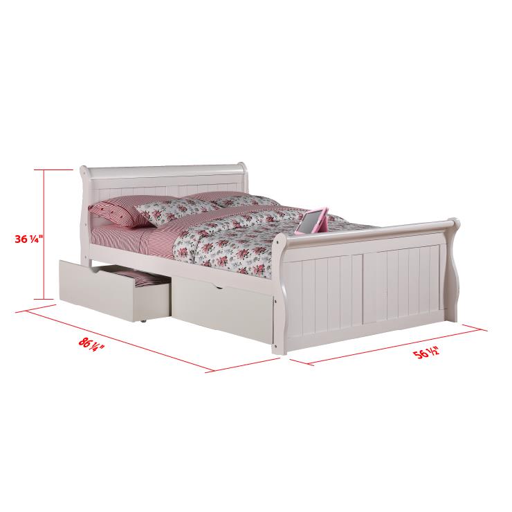 Donco Trading Company Kids Beds Bed 325-FW_505-W IMAGE 2