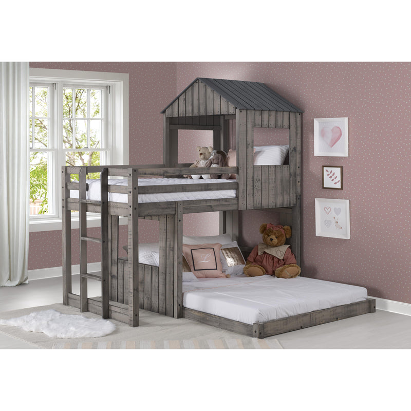 Donco Trading Company Kids Beds Bunk Bed 3344-TFRDG IMAGE 1