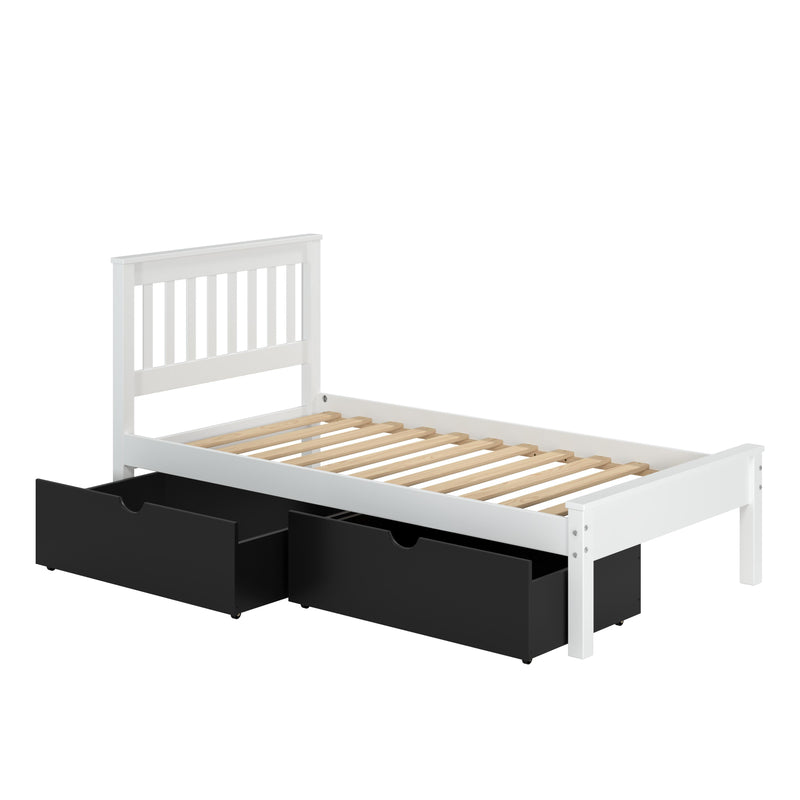 Donco Trading Company Kids Beds Bed 500-TW_505-BK IMAGE 2