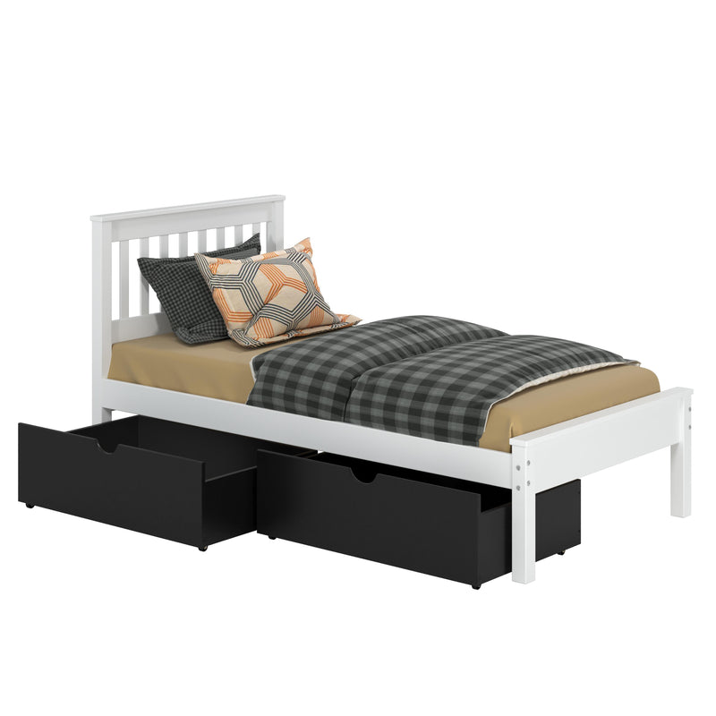 Donco Trading Company Kids Beds Bed 500-TW_505-BK IMAGE 3