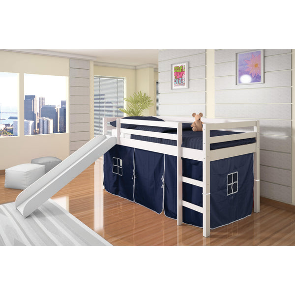 Donco Trading Company Kids Beds Loft Bed 750-TW_750C-TB IMAGE 1