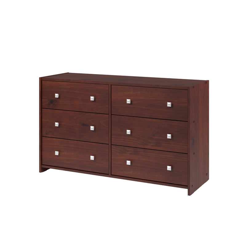 Donco Trading Company L-Series 6-Drawer Kids Dresser 7600-CCP IMAGE 1