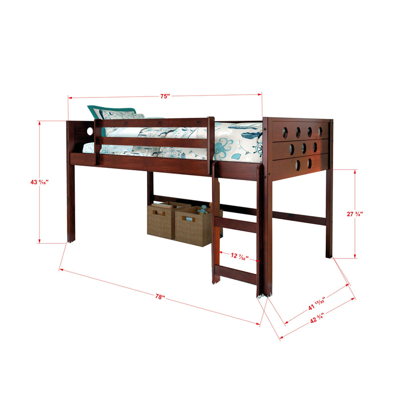 Donco Trading Company Kids Beds Loft Bed 780A-TCP IMAGE 3