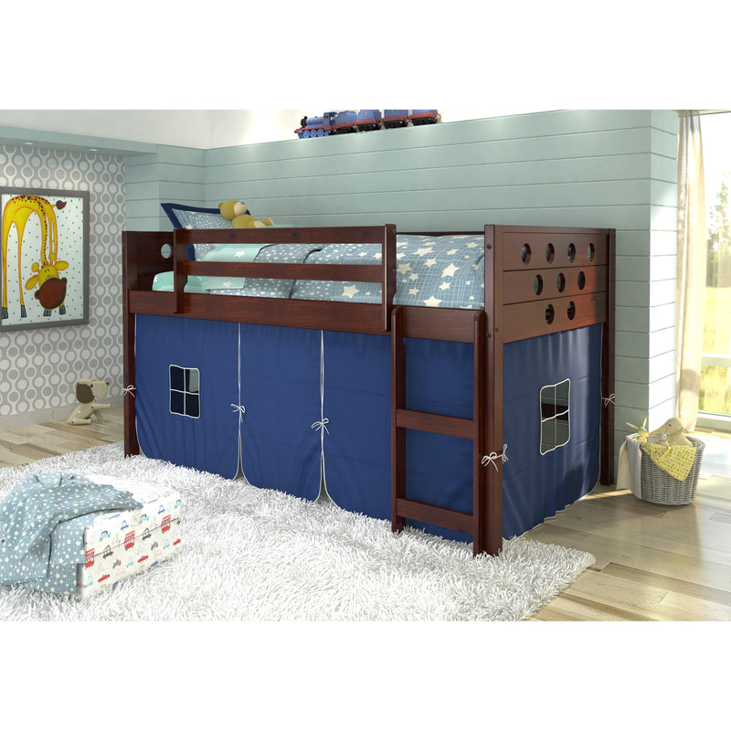 Donco Trading Company Kids Beds Loft Bed 780A-TCP_750C-TB IMAGE 1