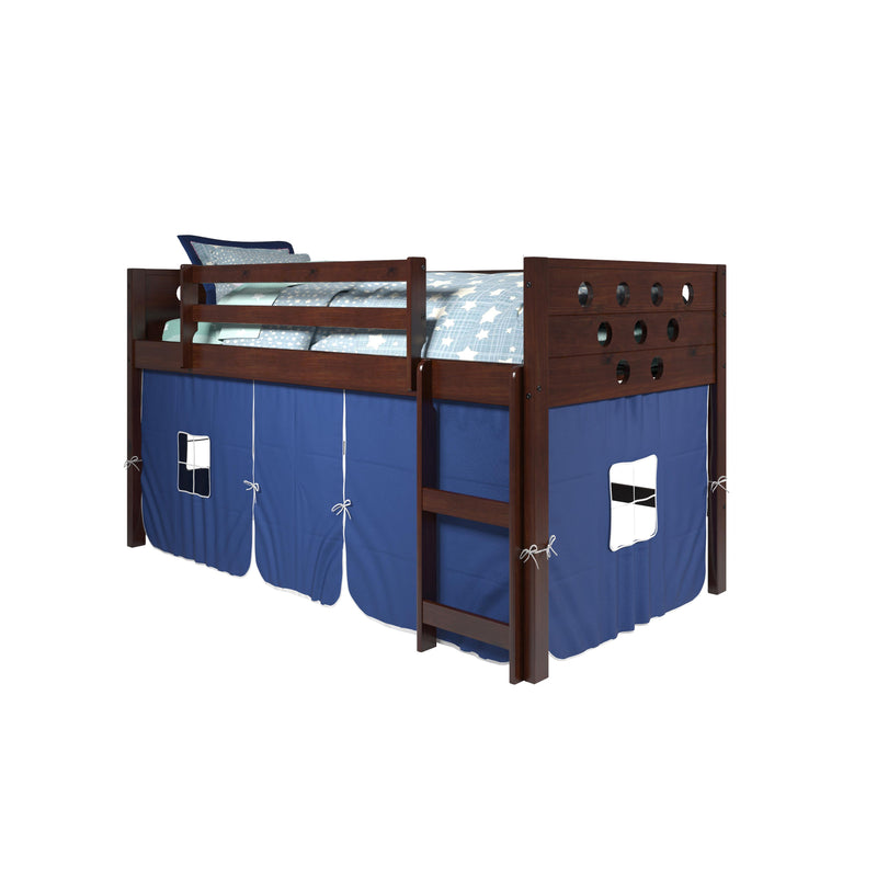 Donco Trading Company Kids Beds Loft Bed 780A-TCP_750C-TB IMAGE 2