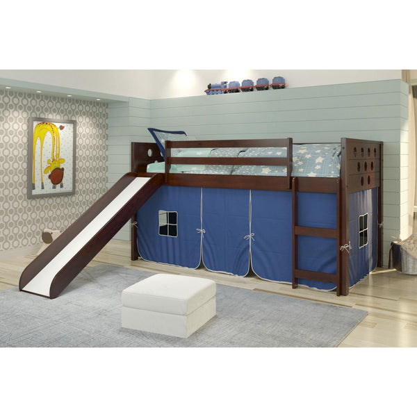 Donco Trading Company Kids Beds Loft Bed 780A-TCP_750C-TB_785-CP IMAGE 1