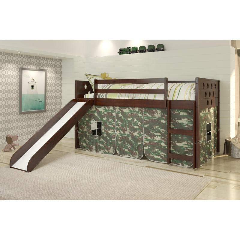 Donco Trading Company Kids Beds Loft Bed 780A-TCP_750C-TC_785-CP IMAGE 1