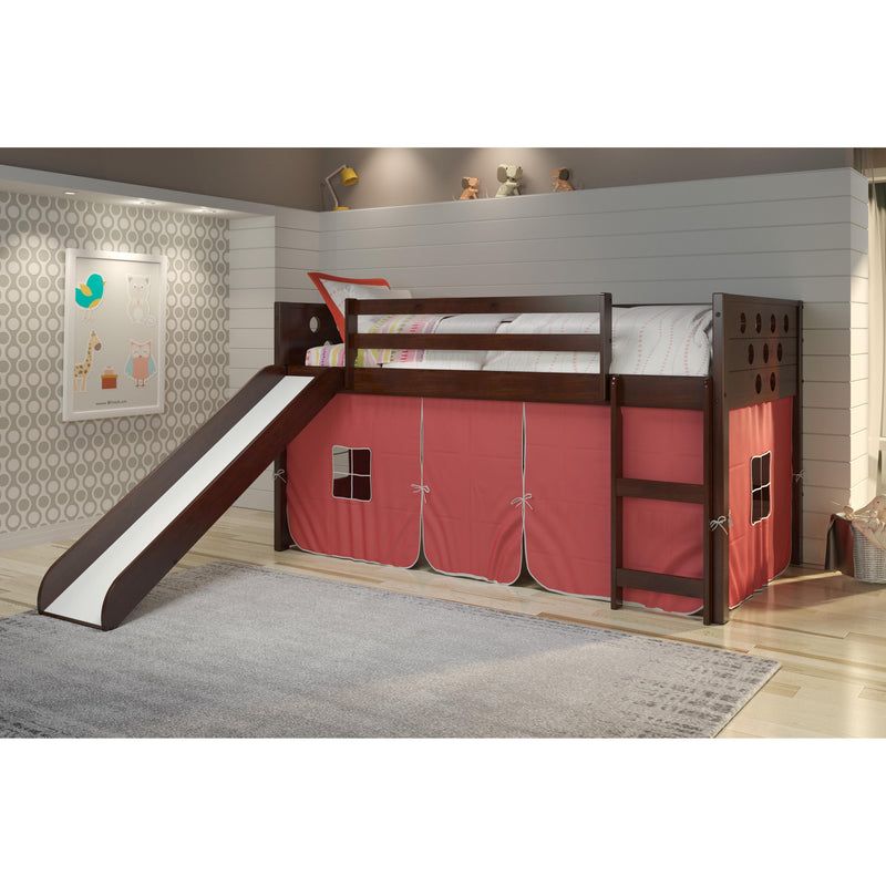 Donco Trading Company Kids Beds Loft Bed 780A-TCP_750C-TR_785-CP IMAGE 1