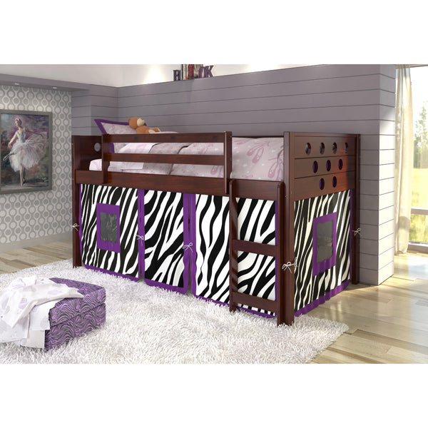 Donco Trading Company Kids Beds Loft Bed 780A-TCP_750C-TZ IMAGE 1