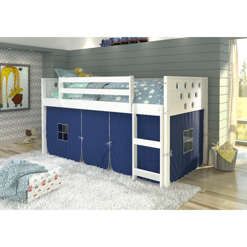 Donco Trading Company Kids Beds Loft Bed 780A-TW_750C-TB IMAGE 1