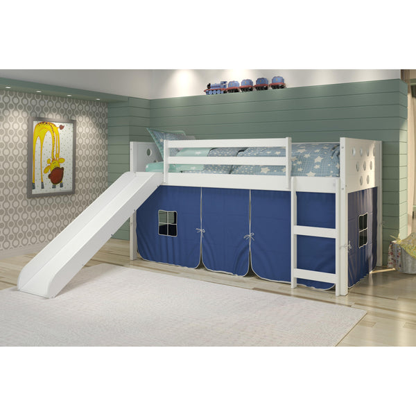 Donco Trading Company Kids Beds Loft Bed 780A-TW_750C-TB_785-W IMAGE 1