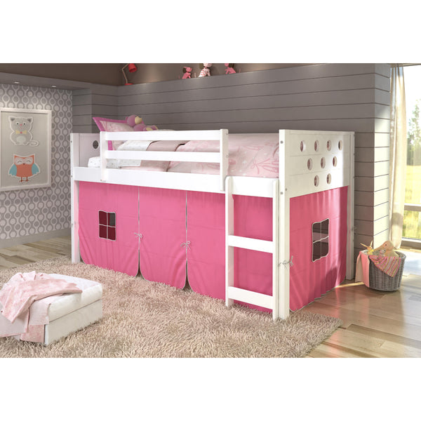 Donco Trading Company Kids Beds Loft Bed 780A-TW_750C-TP IMAGE 1