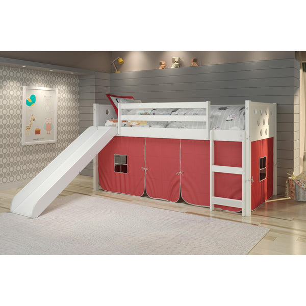 Donco Trading Company Kids Beds Loft Bed 780A-TW_750C-TR_785-W IMAGE 1