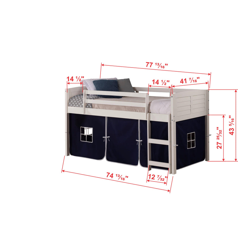 Donco Trading Company Kids Beds Loft Bed 790-ATW_750C-TB IMAGE 2