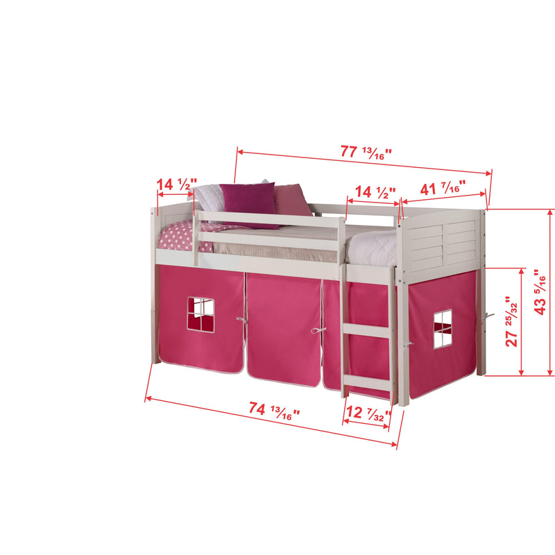 Donco Trading Company Kids Beds Loft Bed 790-ATW_750C-TP IMAGE 2