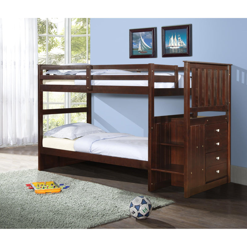 Donco Trading Company Kids Beds Bunk Bed 820-TTCP IMAGE 1