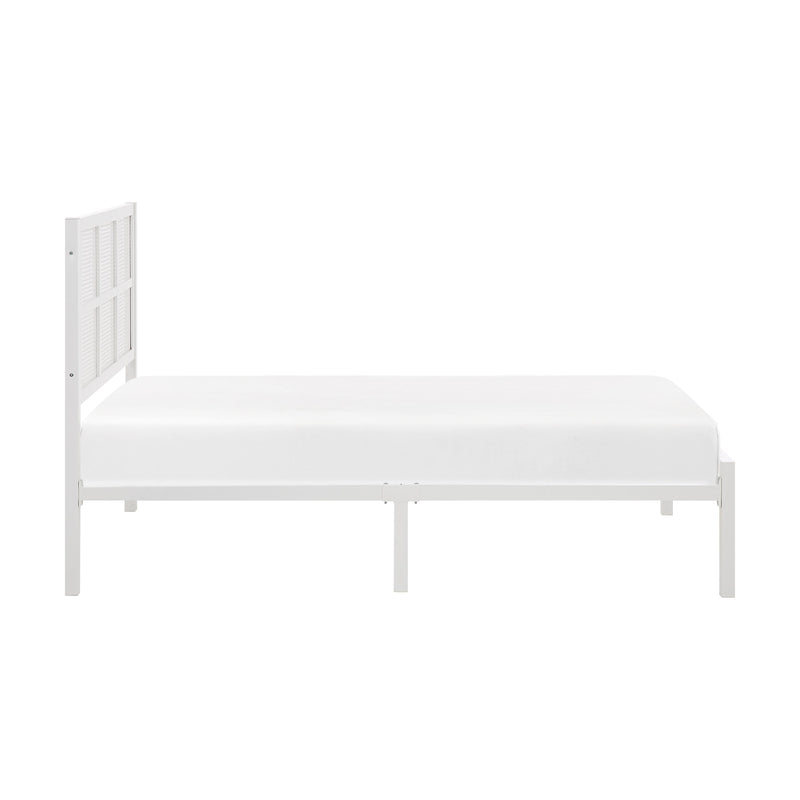 Homelegance Sanibel 1635WHT-1 Twin Platform Bed IMAGE 3