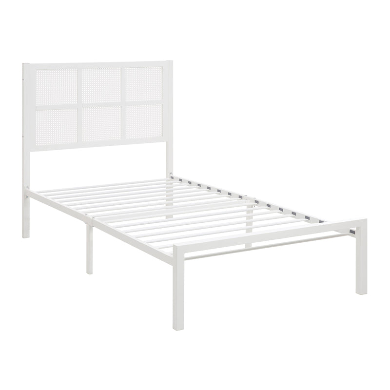 Homelegance Sanibel 1635WHT-1 Twin Platform Bed IMAGE 5