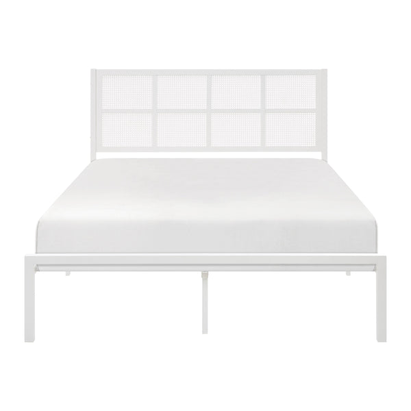 Homelegance Sanibel 1635WH-1 Queen Platform Bed IMAGE 1