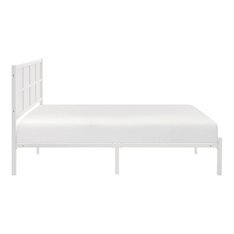 Homelegance Sanibel 1635WH-1 Queen Platform Bed IMAGE 3