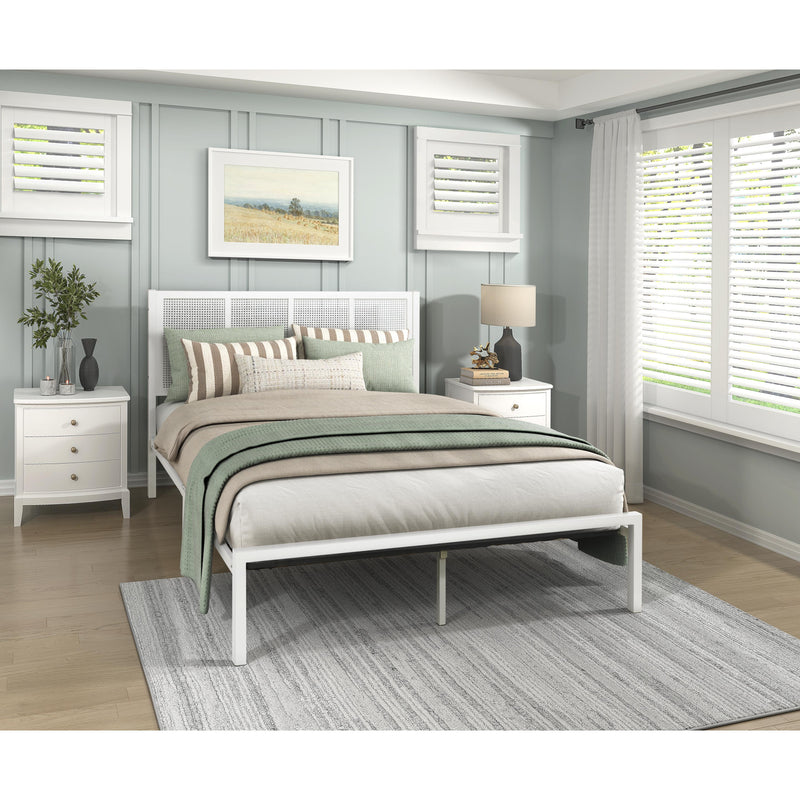 Homelegance Sanibel 1635WH-1 Queen Platform Bed IMAGE 7