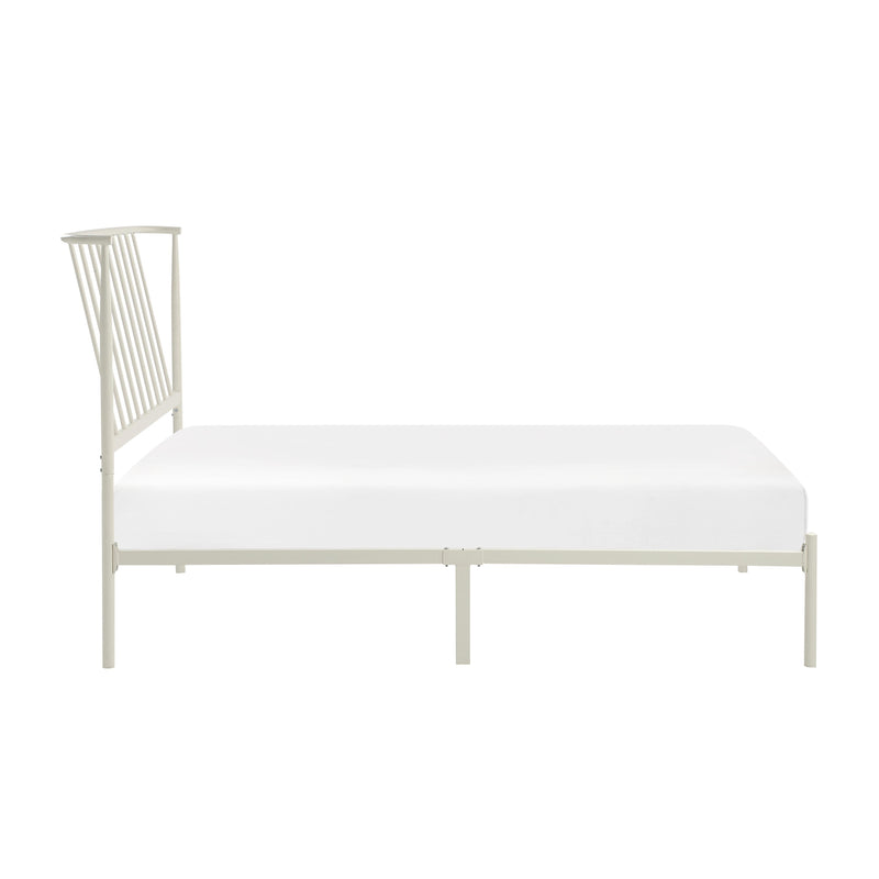 Homelegance Augusta 1630WHT-1 Twin Platform Bed IMAGE 3