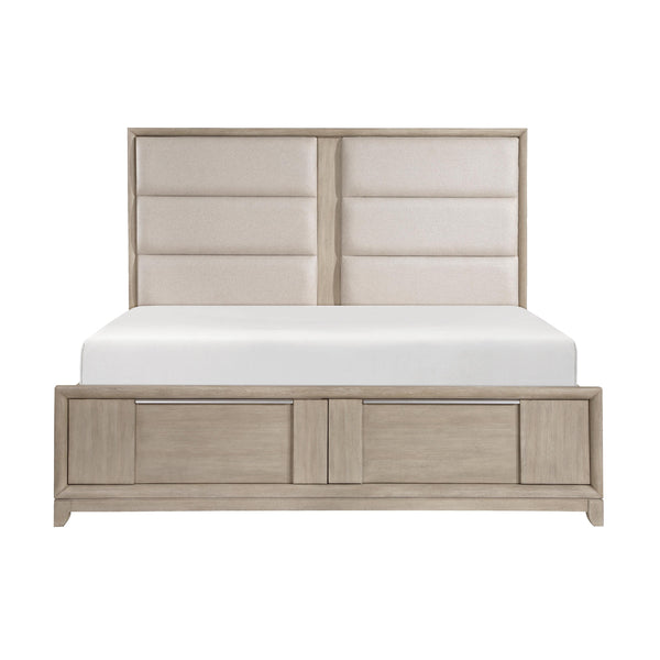 Homelegance McKewen 1820NK-1EK* Eastern King Platform Bed with Footboard Storage IMAGE 1