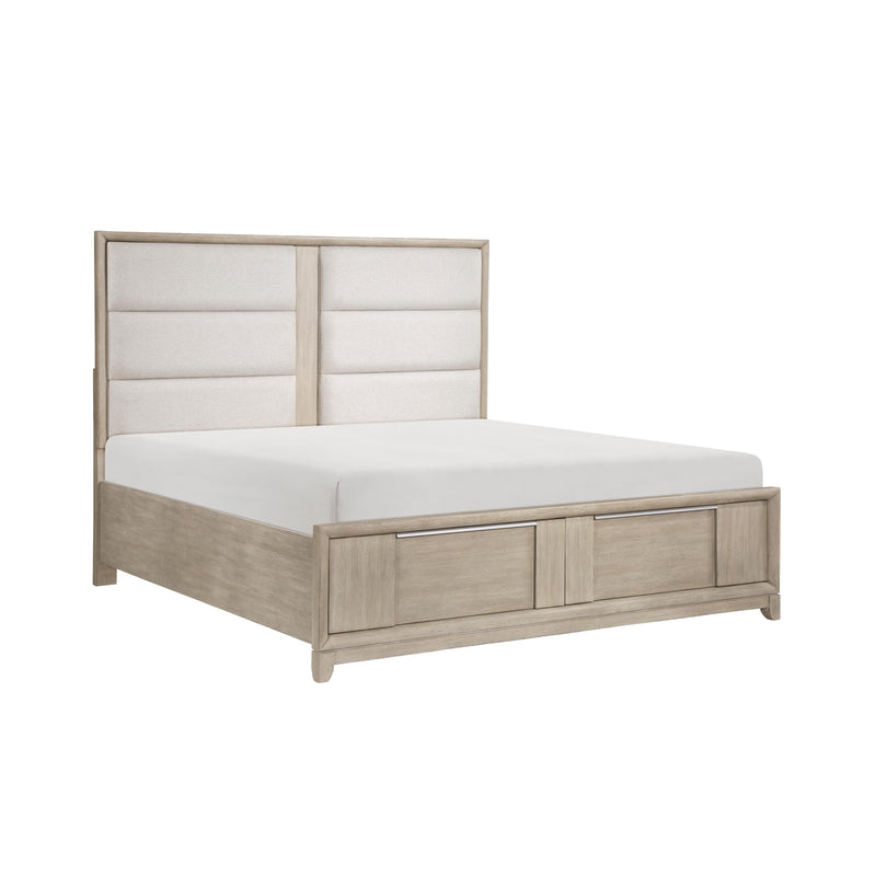 Homelegance McKewen 1820NK-1EK* Eastern King Platform Bed with Footboard Storage IMAGE 2