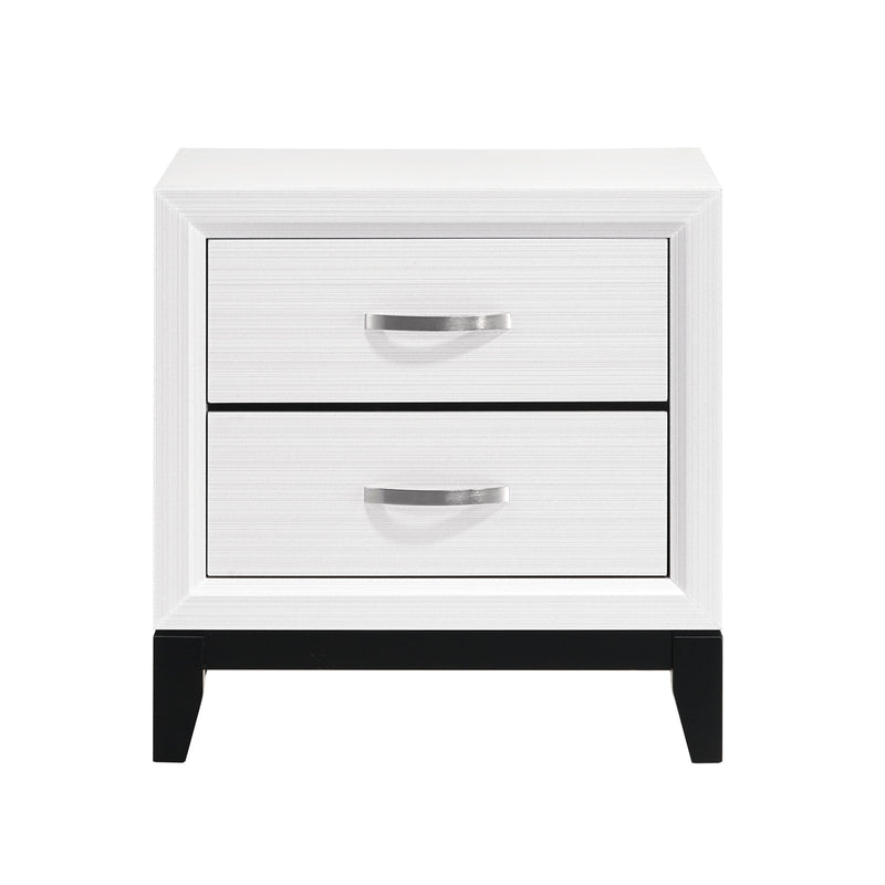 Homelegance Davi 1645WH-4 Night Stand IMAGE 1