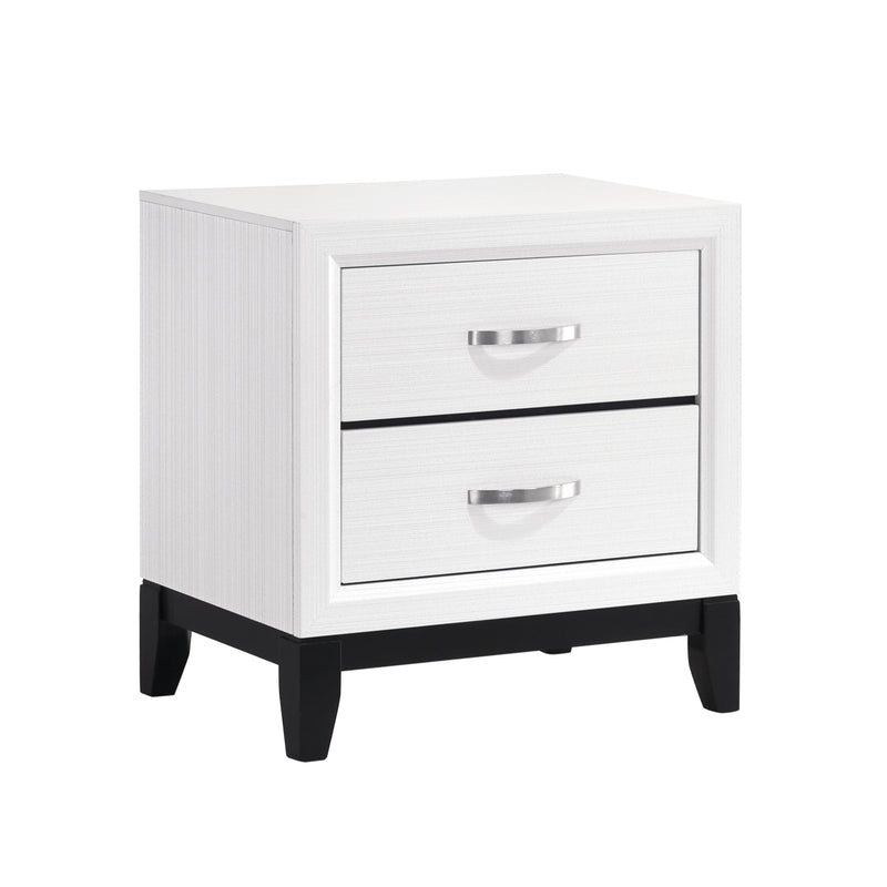 Homelegance Davi 1645WH-4 Night Stand IMAGE 2