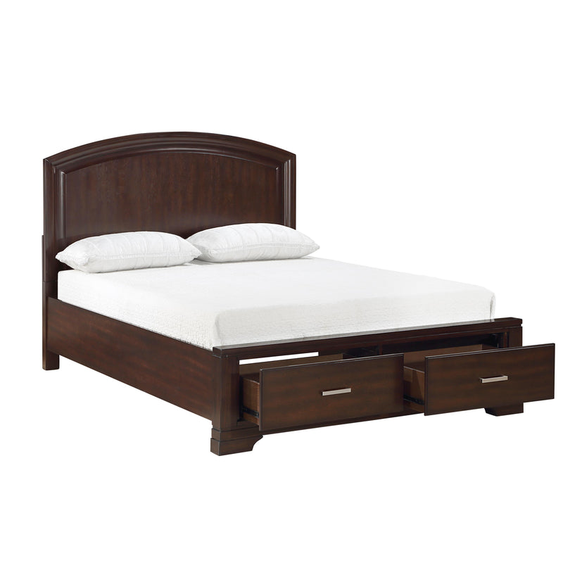 Homelegance Hudson 1520CHF-1* Full Platform Bed with Footboard Storage IMAGE 3