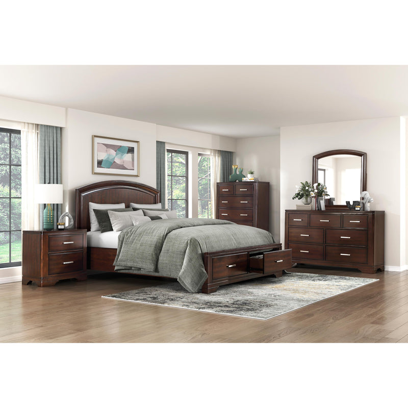 Homelegance Hudson 1520CHF-1* Full Platform Bed with Footboard Storage IMAGE 4