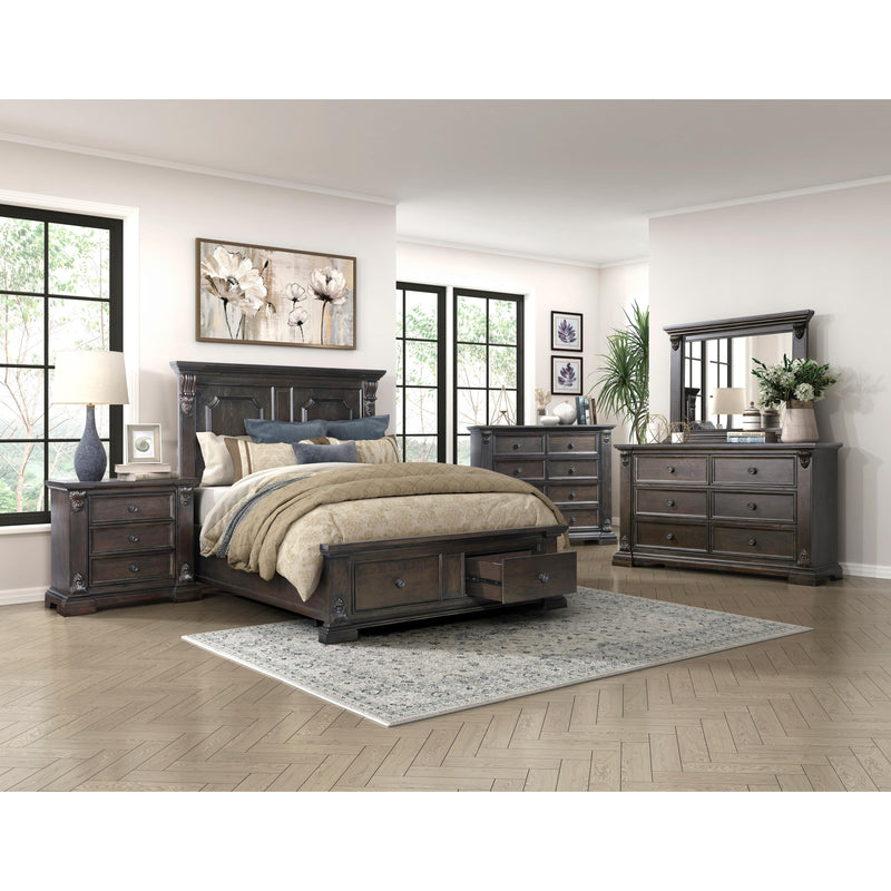 Homelegance Cornwall 1325K-1EK* Eastern King Platform Bed with Footboard Storage IMAGE 10