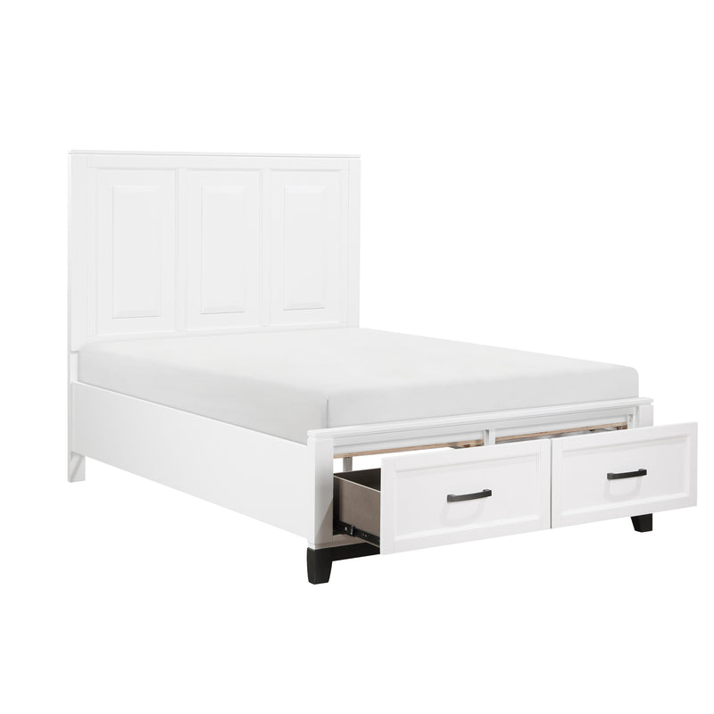 Homelegance Garretson 1450WHF-1* Full Platform Bed with Footboard Storage IMAGE 5