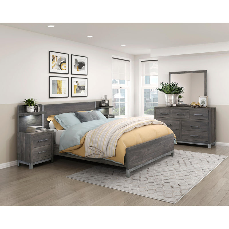 Homelegance Zephyr 1577DG-1*WB 5pc Set Queen Wall Bed (QB+2NS+2NS-P) IMAGE 7