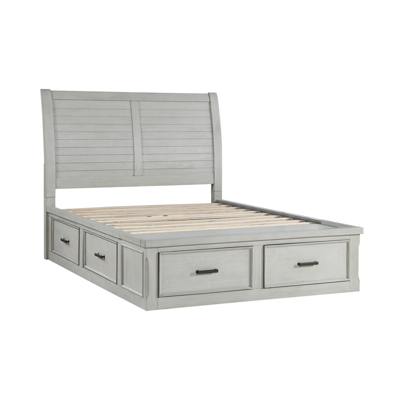 Homelegance Willowbrook 1337K-1EK* Eastern King Platform Bed with Footboard Storage IMAGE 4