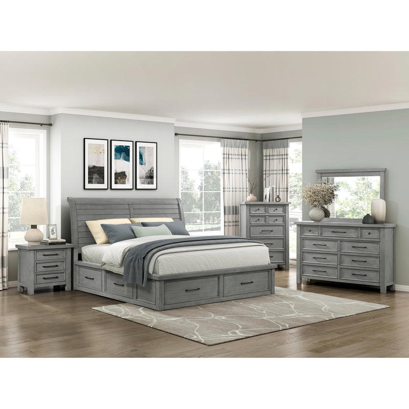 Homelegance Logandale 1559DG-1* Queen Platform Bed with Footboard Storage IMAGE 13