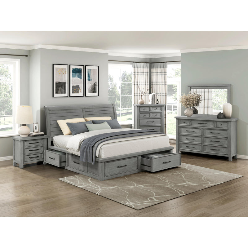 Homelegance Logandale 1559DG-1* Queen Platform Bed with Footboard Storage IMAGE 14