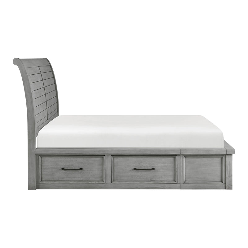 Homelegance Logandale 1559DG-1* Queen Platform Bed with Footboard Storage IMAGE 5