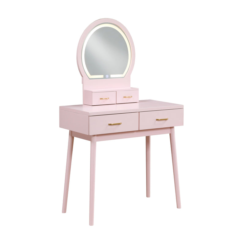 Homelegance Camilla 4565PK Vanity Dresser with Mirror and Stool IMAGE 4