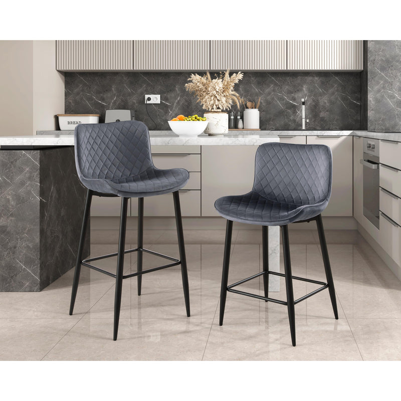 Homelegance Nya 5695DGY-29 Pub Height Chair IMAGE 6