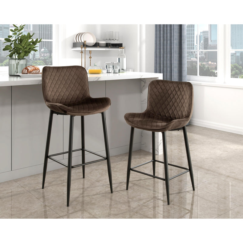 Homelegance Nya 5695BRW-29 Pub Height Chair IMAGE 6