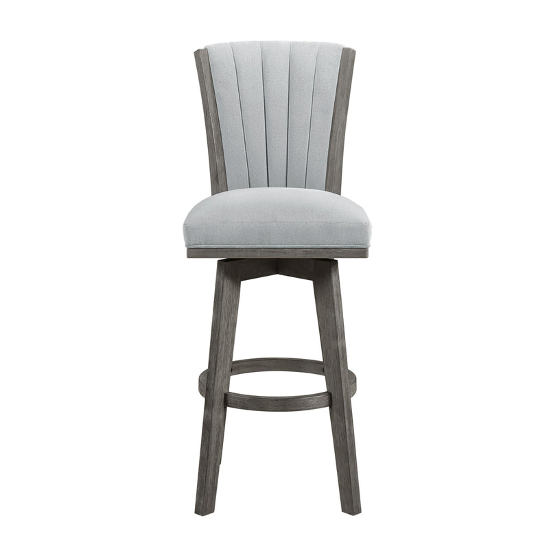 Homelegance Corvallis 5507-29GYS Swivel Pub Height Chair IMAGE 1