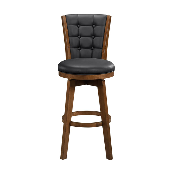 Homelegance Medford 5505-29BKS Swivel Pub Height Chair IMAGE 1