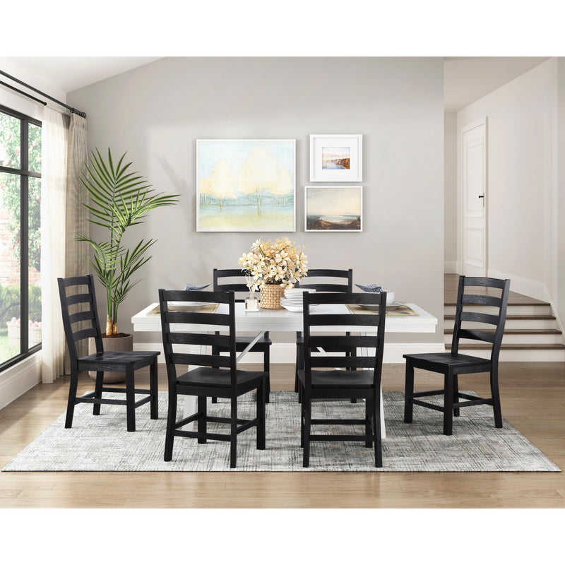 Homelegance Redmond 5929WH-72 Dining Table IMAGE 5