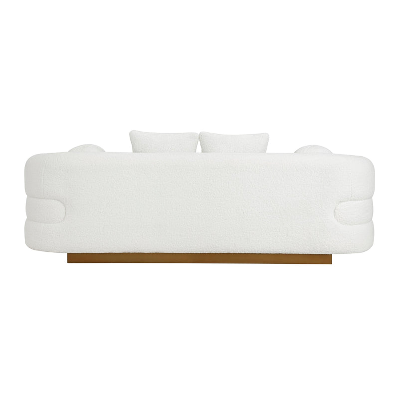 Homelegance Novella 8568WH-3 Sofa IMAGE 3